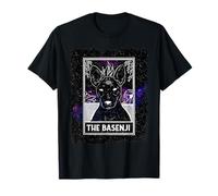 The Basenji Galaxy Mystic Tarot Card Deck Design Men Women T-Shirt