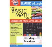 THE BASIC MATH TUTOR: DIVIDING FRACTIONS NEW REGION 1 DVD