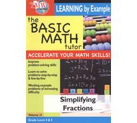 THE BASIC MATH TUTOR: SIMPLIFYING FRACTIONS NEW REGION 1 DVD