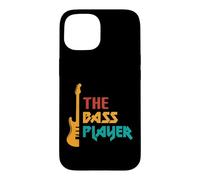 The Bass Player Distressed Electric Bass Guitar Retro Case for iPhone 15