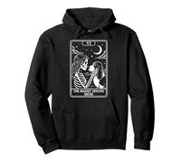 The Basset Hound Mom Tarot Card Pullover Hoodie