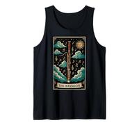 The Bassoon Instrument Bassoonist Bassoon Player Tarot Card Tank Top
