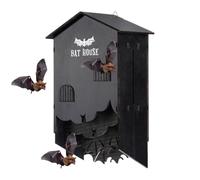 The Bat Boxes for Outdoor Use with Three Chambers for