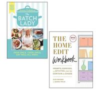 The Batch Lady [Hardcover], The Home Edit Workbook 2 Books Collection Set
