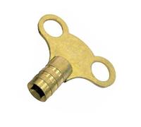 The Bath People Radiator Bleed Key | Radiator Key | Solid Brass | Easy Grip Design | Venting Air Valve | Single Key