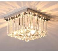 THE BATH PLUS TB+ Chandeliers Small Ceiling Light Crystal Modern Crystal Small Lamp 25 Cm Silver Suction Cup Balcony Personality Hall Porch Lamp