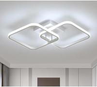 THE BATH PLUS TB+ LED Ceiling Light Modern Square Ceiling Light White 64cm Acrylic 6500 K