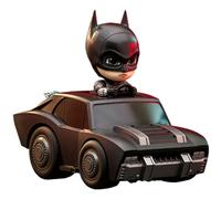 Hot Toys The Batman Cosbaby Mini Figure Set Batman & Batmobile - 12 CM