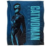 The Batman Catwoman Blanket Multicoloured (58In X 36In)