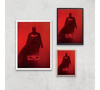 The Batman Poster Giclee Art Print - A2 - White Frame