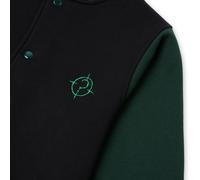 The Batman Unmask The Truth Embroidered Varsity Jacket - Black/Green - S