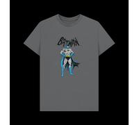 The Batman Vintage Unisex T-Shirt Batman Mid Grey M