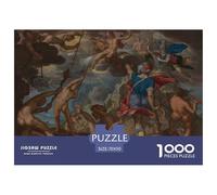 The Battle between The Gods And The Giants Wooden Jigsaw Puzzle Waterproof 1000 Piece Puzzles for Adults Fun Home Decoration