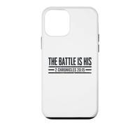 The Battle Is His 2 Chronicles 20 15 Christian Faith Jesus Case for iPhone 12 mini