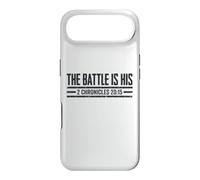 The Battle Is His 2 Chronicles 20 15 Christian Faith Jesus Case for iPhone Air