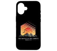 The Battle Is The Lord’s Samuel 17:47 - Religious Bible Case for iPhone 16