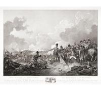 The Battle of Alexandria also called the Battle of Canope 21 March 1801 between the French Army under General Menou and the British Expeditionary Corps under Sir Ralph Abercromby. After a painting by