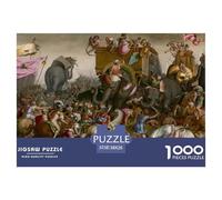 The Battle of Zama Wooden Jigsaw Puzzle Waterproof 1000 Piece Puzzles for Adults Challenging And Brainteasing Home Decoration