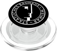 The Bauhaus Logo 1919-100th Anniversary of Bauhaus PopSockets PopGrip for MagSafe