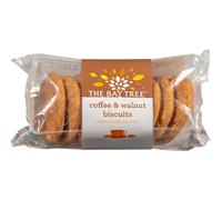 The Bay Tree Coffee & Walnut Biscuits - 12 x 150g Packs | Rich, Crunchy Biscuits with Real Coffee & Walnuts | British Baked | Great for Gifting, Hampers & Tea Time