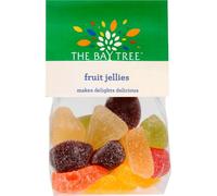 The Bay Tree Real Fruit Jellies - 8 x 160g Bags | Soft, Naturally Flavored British Fruit Jellies | Handmade UK Confectionery | Great for Gifting & Sharing
