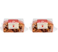 The Bay Tree Rich Fruit & Walnut Cake - 310g | Moist British Fruit Cake with Crunchy Walnuts | Handmade in the UK | Great for Gifting, Tea Time & Hampers (Pack of 2)
