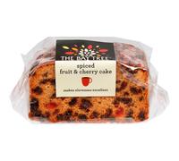 The Bay Tree Spiced Fruit & Cherry Cake - 310g | Rich British Fruit Cake with Warm Spices & Glacé Cherries | Handcrafted in the UK | Great for Tea Time, Gifting & Hampers