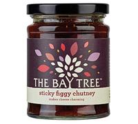 The Bay Tree Sticky Figgy Chutney - Makes Cheese Charming Rich and Sweet Cheeseboard Champion Delicious Treat Great for Meals Suitable for Vegetarians - 320g
