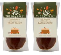 The Bay Tree Tomato and Mixed Mushroom Pasta Sauce, 320 g (Pack of 2)