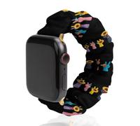 The Be Kind Sign Language Art Scrunchie Watch Band Elastic 38mm/40mm