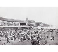 The beach at Ramsgate Thanet Kent England seen here in the 19th century. From Around The Coast An Album of Pictures from Photographs of the Chief Seaside Places of Interest in Great Britain and