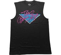 (2XL, Black) The Beach Boys Vest Top Retro Vintage Band Logo new Official Unisex Black