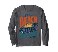 The Beach Fixes Everything Saltwater Therapy Long Sleeve T-Shirt