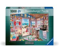 Ravensburger My Haven No 7. The Beach Hut 1000 Piece Jigsaw Puzzles for Adults and Kids Age 12 Years Up