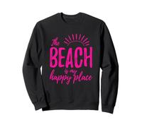 The Beach Is My Happy Place Cruise Summer Family Vacation Sweatshirt