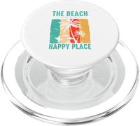 The Beach Is My Happy Place Surfer Lifestyle Summer Vibes PopSockets PopGrip for MagSafe