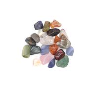 The Bead Shop Polished Tumblestone Gemstones, Pocket Reiki Chakra, Medium Mix, 100g Pack (18-21 Stones, Size: 15-25mm)
