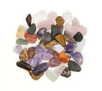 The Bead Shop Polished Tumblestone Gemstones, Pocket Reiki Chakra, Small Mix, 100g Pack (39-46 Stones, Size: 10-20mm)