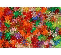 The Beadery 12mm Sunburst Beads, Multi, 900-Piece Per Bag