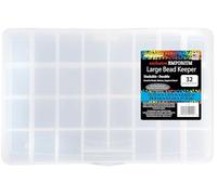 The Beadery 32 Compartment Storage Box-13.75"X8.625"X1.375"