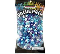 The Beadery 9x6MM Stellar Multi, Pony Beads