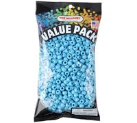 The Beadery Barrel Pony Bead in Baby BLYE, 900-Piece