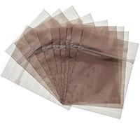 The Beadsmith Anti-Tarnish Resealable Bags - 3x3" Pack of 10, Non-Abrasive Jewelry Protection for Silver, Gold & Metal Items