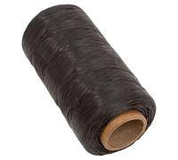 The Beadsmith Artificial Sinew Waxed Thread - Flat Polyester Craft String, Brown Color, 5-Ply, 4-Ounce Spool, 131 yds / 394 ft, Durable & Splittable