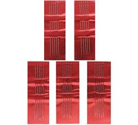 The Beadsmith Basic Elements Beading Needles - Size 10, Pack of 25 - Use for Loom Weaving Beadwork, Off-Loom Stitching and Jewelry Making with Seed Beads