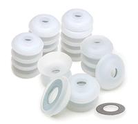 The Beadsmith Bob-EEZ Cord Management - No-Tangle Thread Bobbins with 24 Gram Weights - 1-7/8”, Bag of 25 Pieces - Storage Organization - Jewelry Tools for Kumihimo Braiding and Macrame Designs