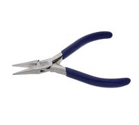 The Beadsmith Chain-Nose Pliers 4-1/2" Long | Fine Tips and Navy Blue Handles, Jewelry Making and Repair Tool