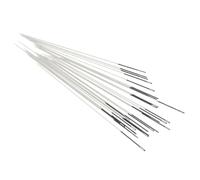 The Beadsmith ColorEYES Beading Needles, Size 10, 1 Pack (25 Needles), Black Colored Tip for Easy Identification of Size, Use for Loom Weaving Bead Work, Off-Loom Stitch & Jewelry Making w/Seed Beads