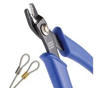 The Beadsmith Crimping Pliers - 5 inches long (127mm) - Use with 2mm crimps & .013-.024" diameter beading wire - Comfortable Handles - Create perfect crimps every time - Tool for Jewelry Making