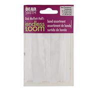 The Beadsmith Deb Moffett-Hall’s Endless Loom Bands, Clear Color, 28 Piece Assortment Pack, Use with The Endless Loom